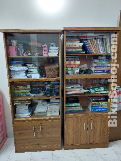 Reading table and book shelve